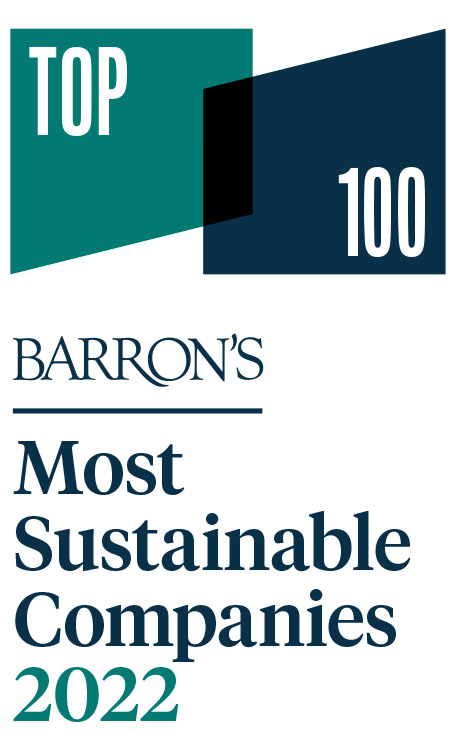 2022 Barron's 100 Most Sustainable Companies